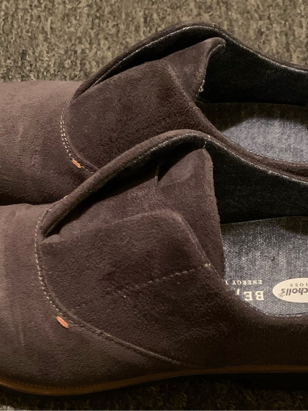 Women Dr. Scholl’s Gray Glisten Slip-on Loafers Sz. 7M - Picture 6 of 7